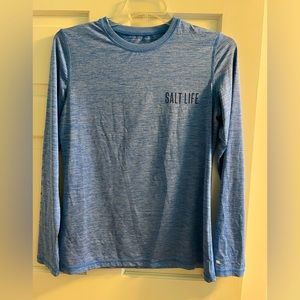 Salt life dry-fit long sleeve shirt